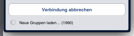 Neue Gruppen laden...